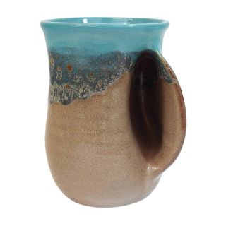 Handwarmer Mug - Island Oasis - Right Handed - 5'' height