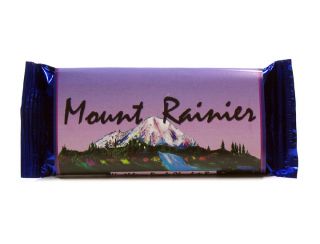 Wild Huckleberry Razzle Chocolate Bar, Mt. Rainier - 4.5 oz